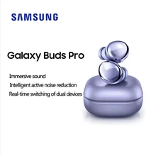 Original Samsung Galaxy Buds Pro BUDSpro True Wireless Earbuds w/Active Noise Cancelling Wireless Charging Features SM-R190