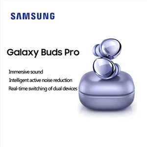 original samsung galaxy buds pro budspro true wireless earbuds wactive noise cancelling wireless charging features sm r190 free global shipping