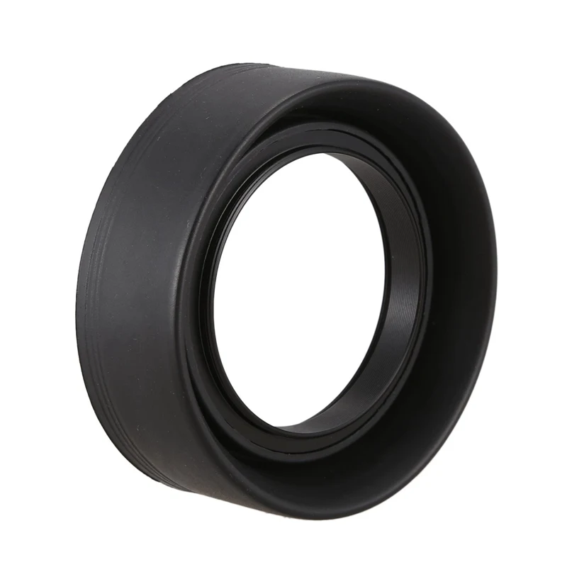 3 складной зонтик платформа 49 мм бленда объектива мягкая резина для цифровой