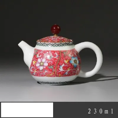 200 мл 240 мл 300 мл фиолетовый песок чайник бытовой керамики чайный набор кунг-фу фарфоровый чайник G - Цвет: 18