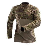 mege men military tactical t shirt gym camouflage army long sleeve tee soldiers combat clothing airsoft uniform multicam shirt
