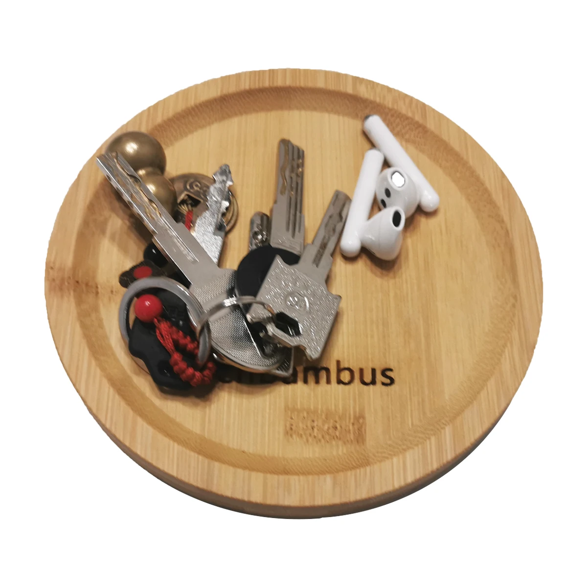 

Multi Shaped Bamboo Storage Trays Home Sundries Desktop Organizer Box Round Square Rectangle Key Plate