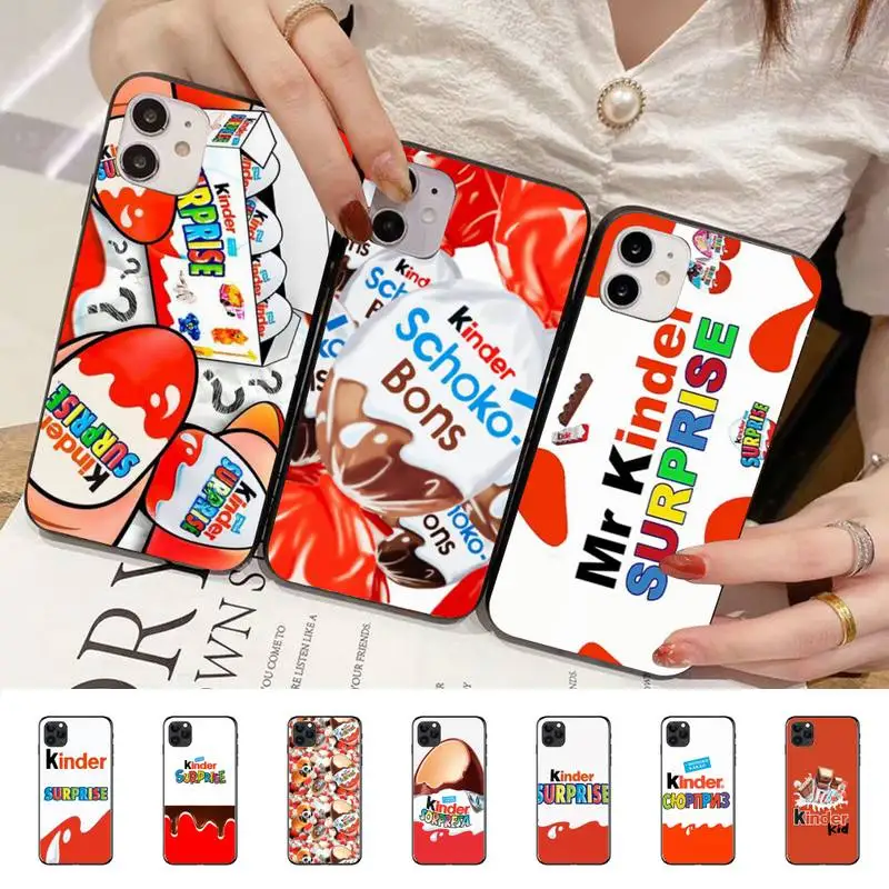 

Trolly egg KINDER JOY Surprise Phone Case For iPhone 11 8 7 6 6S Plus X XS MAX 5 5S SE 2020 XR 11 pro DIY Funda capa
