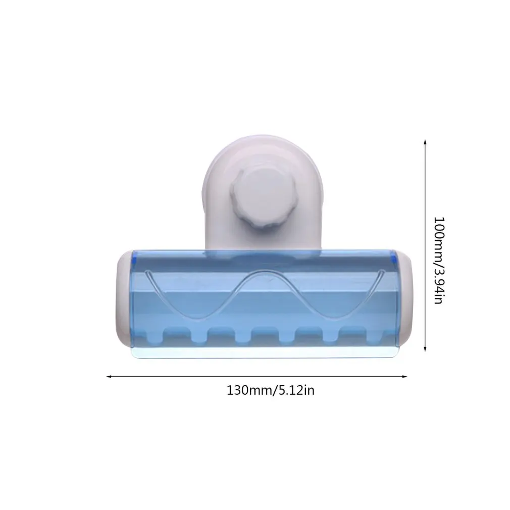 

Creative 6 Hooks Bathroom Toothbrush Rack Stand Hooks Suction Cup Wall Mount Toothbrush Holders Dust Cover