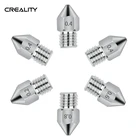 Creality 10 шт. Makerbot MK8 Форсунка экструдера из нержавеющей стали Hotend Печатающая головка для нити 1,75 мм Makerbot Reprap деталь 3D-принтера