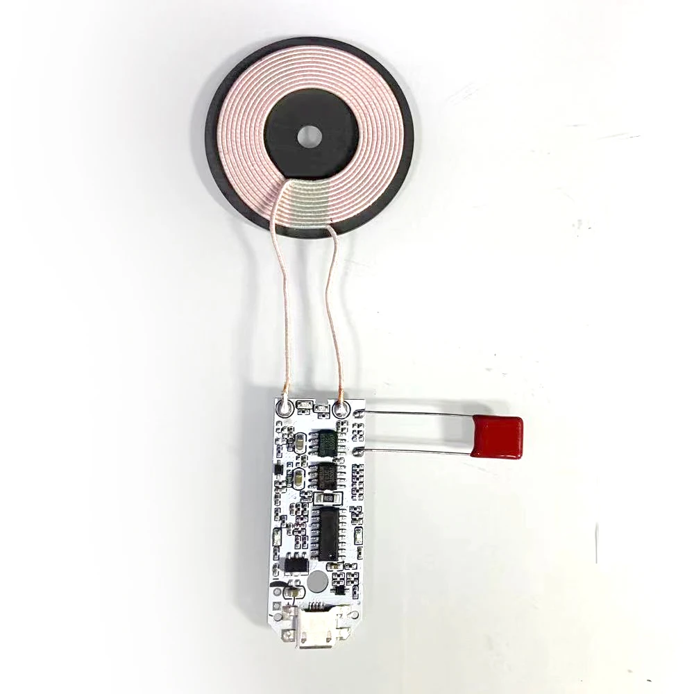 15w qi fast charging wireless charger pcba diy standard accessories transmitter module coil circuit board free global shipping