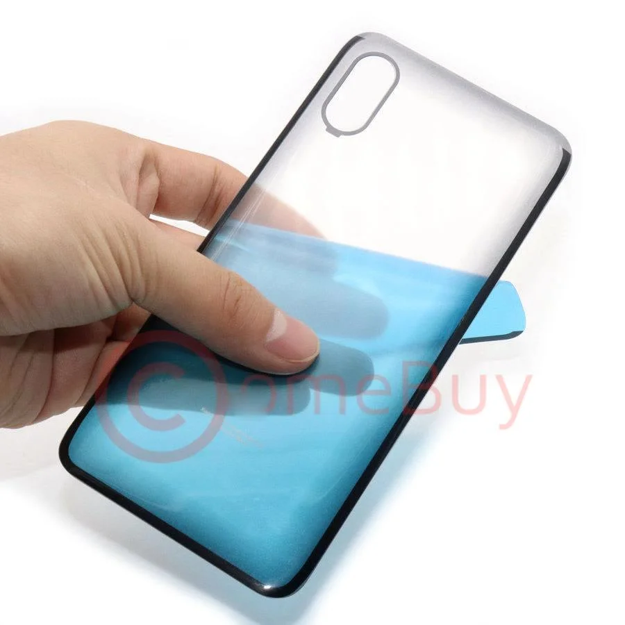 Крышка батарейного отсека для Xiaomi Mi 8 заднее стекло Mi8 Pro задний стеклянный корпус