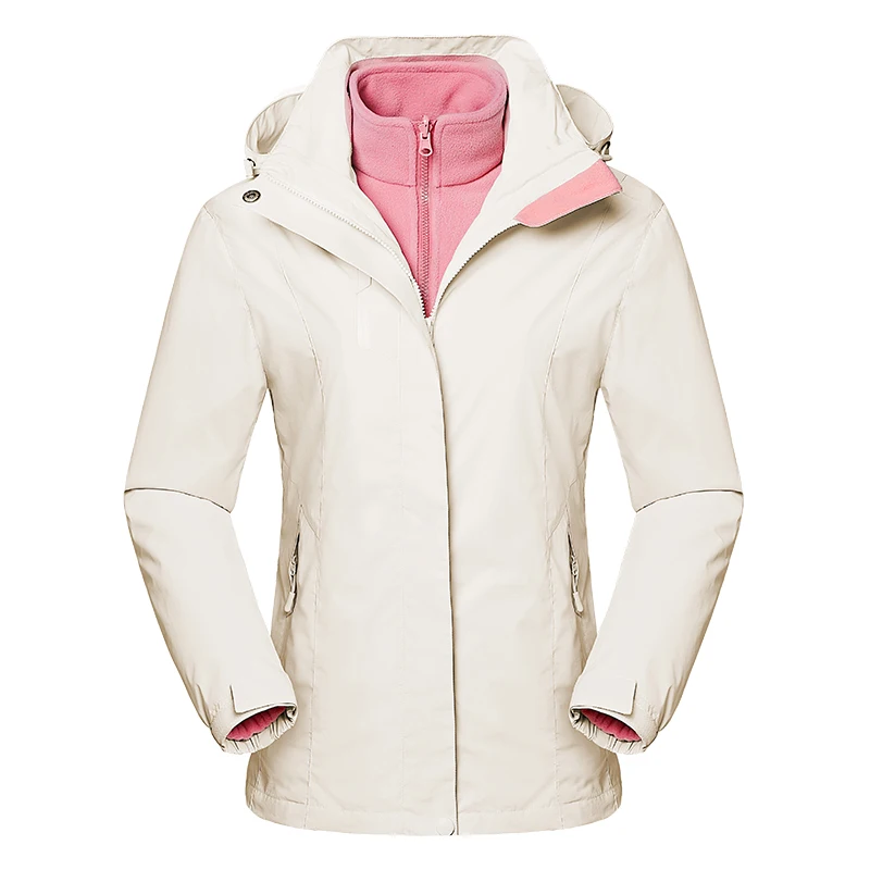 Куртка для катания на лыжах 3 в 1 мужская и женская Водонепроницаемая дышащая