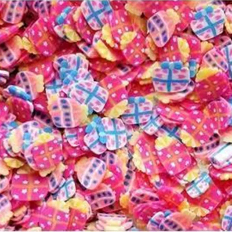 20g 20 г Мягкая гончарная добавка мягкие Fimo Мультяшные Ломтики для слизи пушистый DIY ногтей мобильные принадлежности клейкие аксессуары наборы для детей - Цвет: 20g