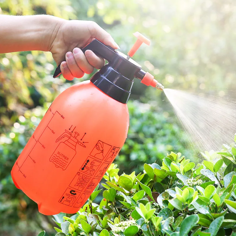 2L / 3L Портативный ручной Давление бутылка-спрей с регулируемым Медь душ насадка