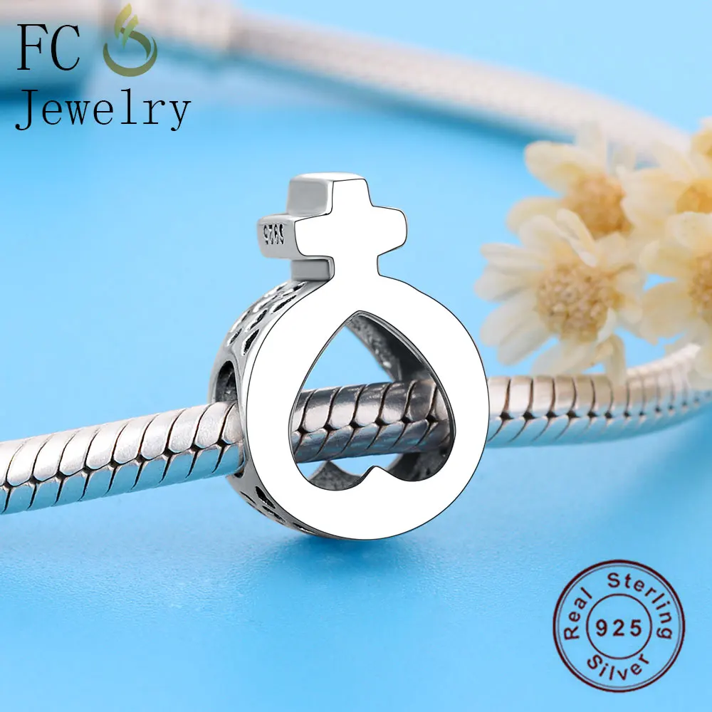 FC ювелирные изделия подходят оригинальный бренд Амулеты Браслет 100% Серебро 925