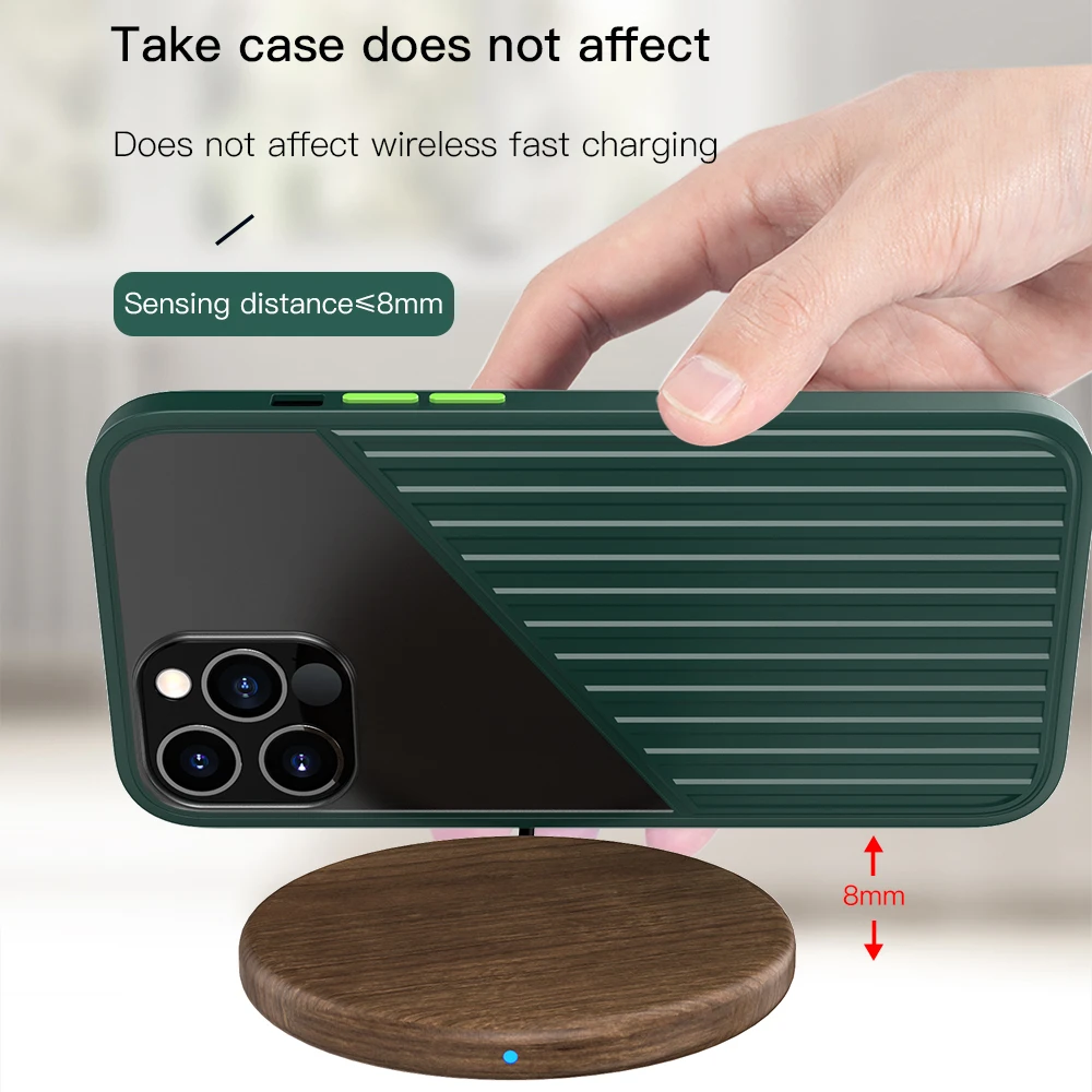 

KEYSION 15W MagSafe Qi Wireless Charger for iPhone 12 Pro Max 11 XS Magnetic Wooden Fast Charging Pad for Apple iPhone 12 Mini