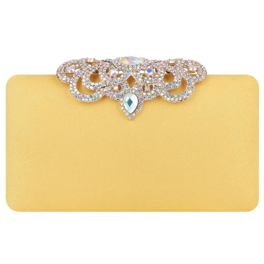 Fawziya вечерние клатчи Хрустальная корона бархатные Коктейльные кошельки для