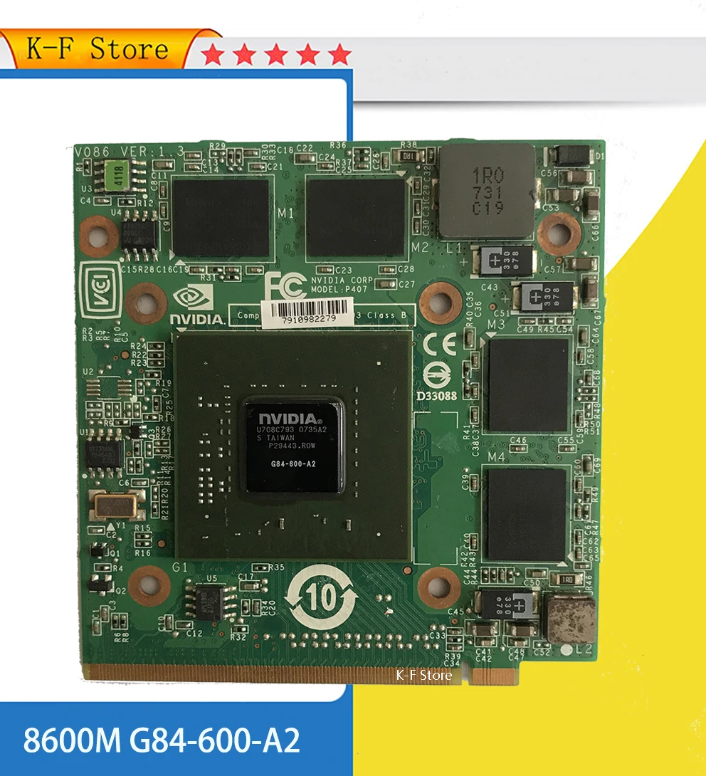 Для Ac er шпилем 5920G 5520G n Vidia GeForce VG.8PS06.001 8600 м 8600MGS G84-600-A2 MXM II DDR2 512MB Графика VGA видео
