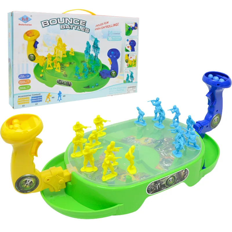 Детские игрушки игры для семейвечерние детей взрослых стреляющие в мячи Боевая