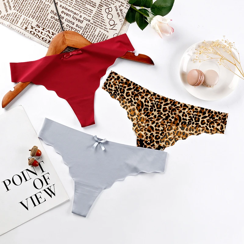 3 шт. сексуальное женское нижнее белье женщина бесшовные спортивные трусы