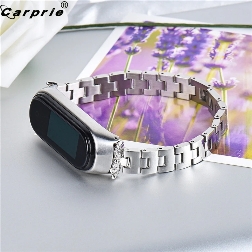 CARPRIE 10 видов цветов модные мужские мягкие силиконовые сменные Смарт-часы ремешок