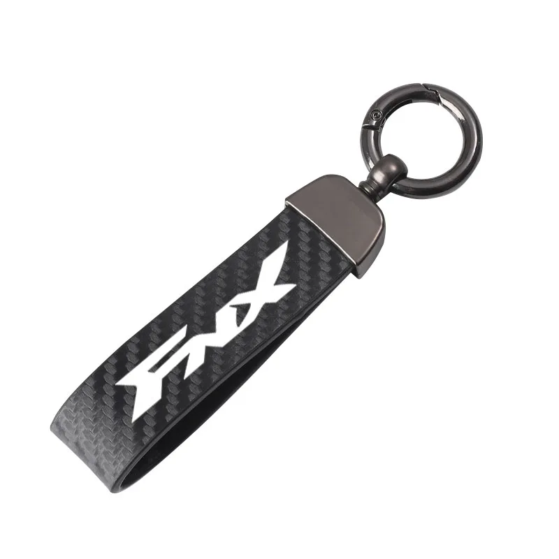 

Carbon fiber motorcycle key chain key ring For SYM FNX150 FNX 150 Motorcycle Accessories