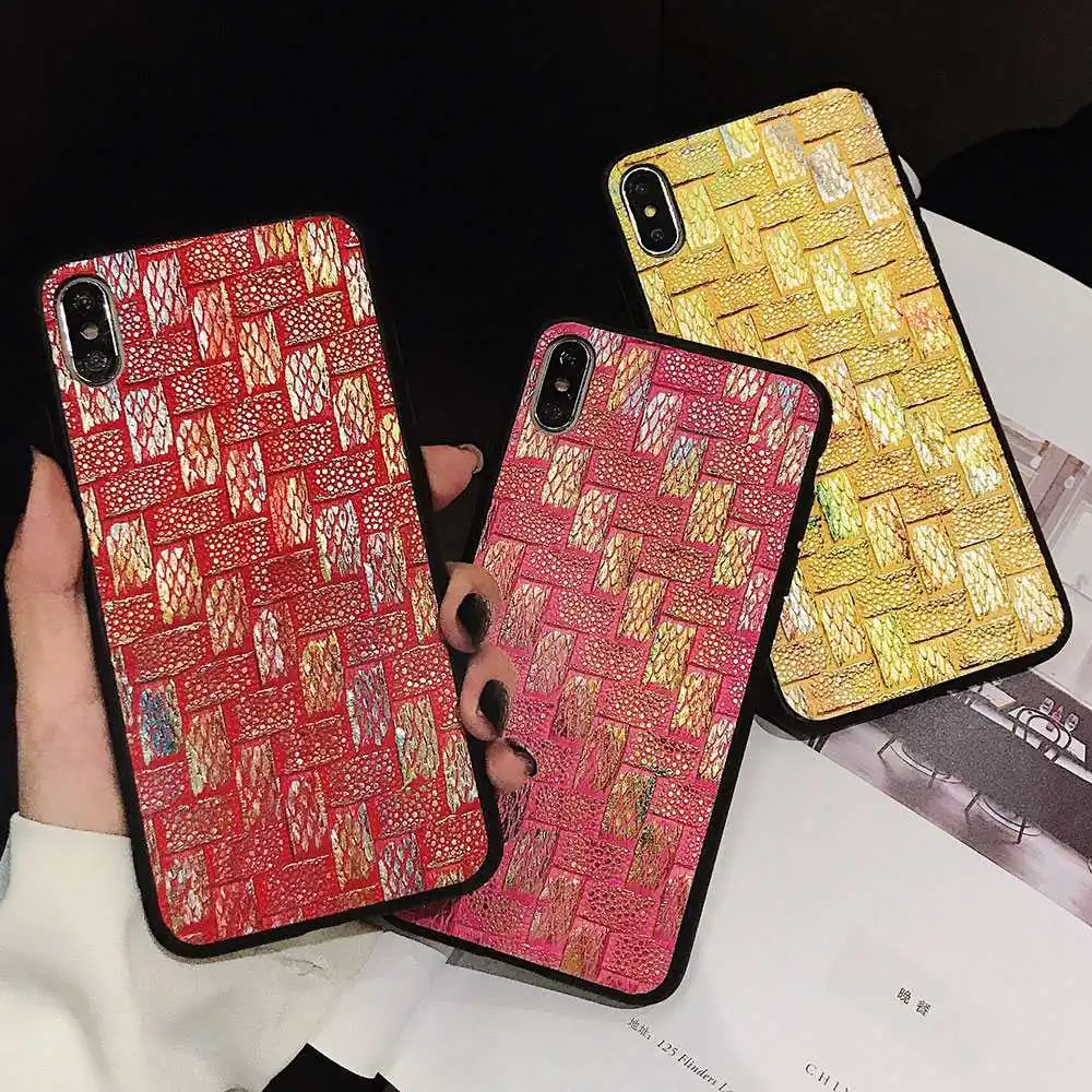 KISSCASE Плетеный мягкий телефон чехол для iPhone 7 XR XS Max X Для huawei P20 Lite сетка Ткачество