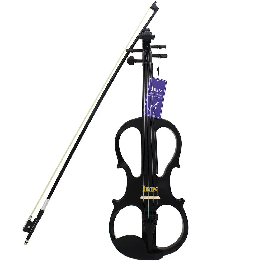 IRIN 4/4 Electric Acoustic Violin Fiddle with Case Cover Bow for Musical Stringed Instrument Lovers Beginners | Спорт и развлечения