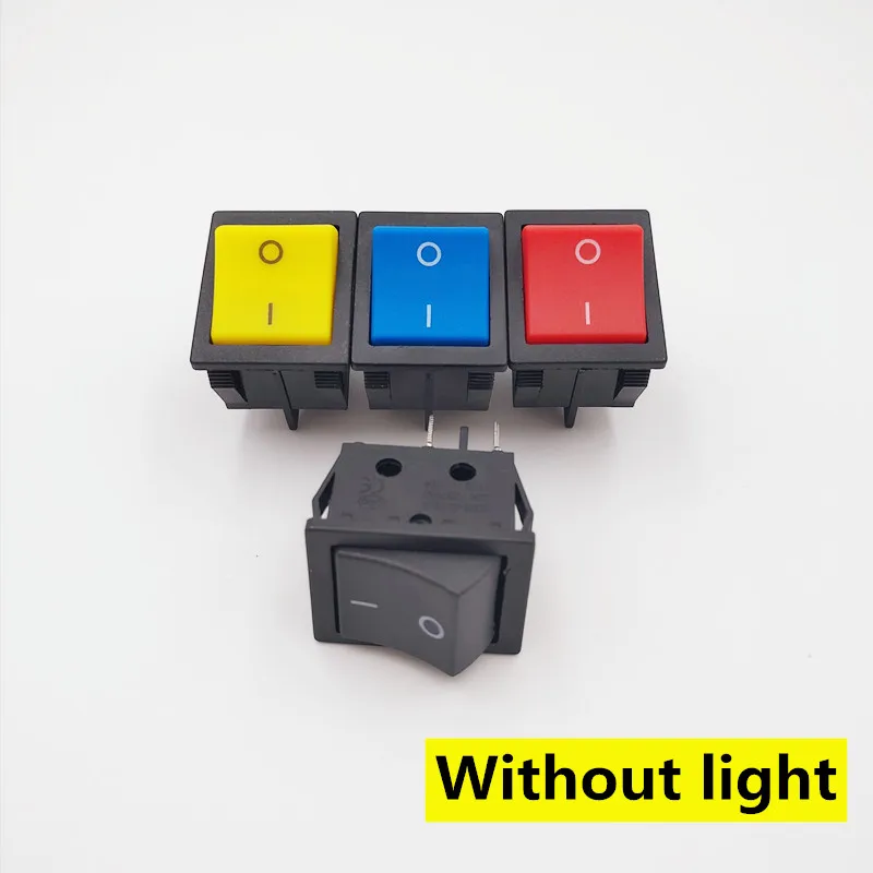 

1 KCD4 rocker switch ON-OFF 2-position 4-pin power switch welding machine switch, without light 30A 250V T8555 type