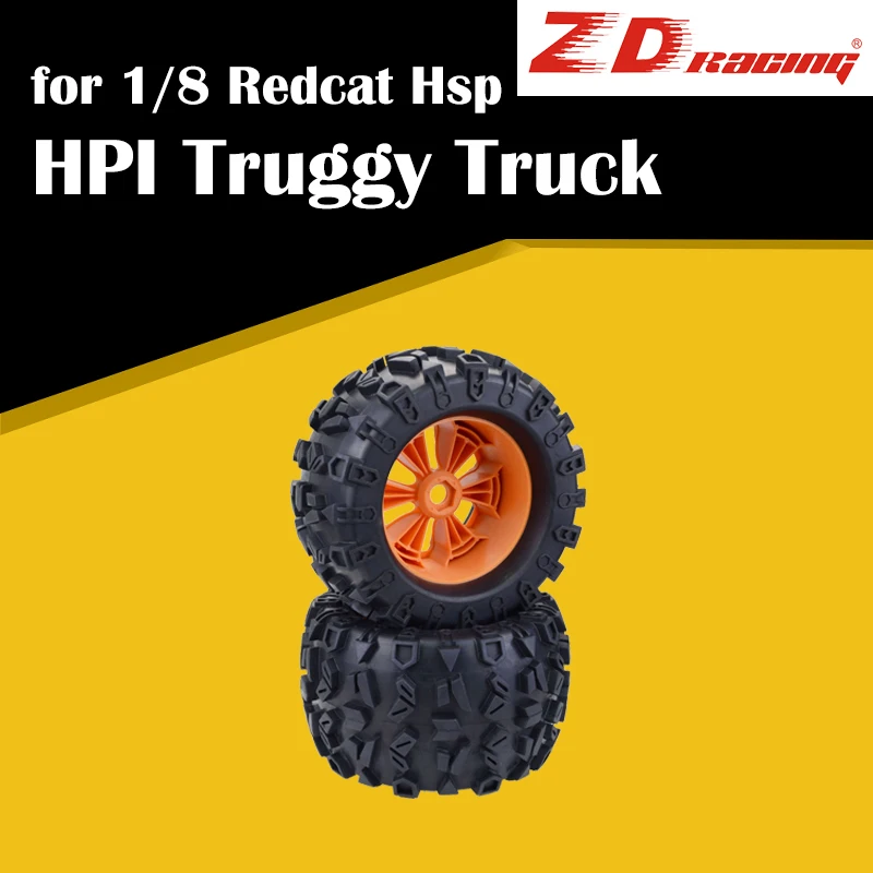 Новое поступление ZD Racing 170 мм 1/8 колеса для грузовика Truggy Monster Truck Redcat Hsp Kyosho Hobao HPI