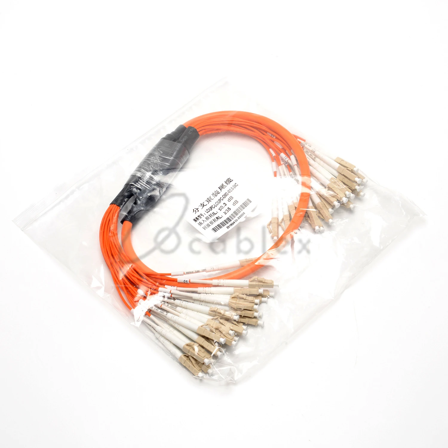 24 Cores Armored LC UPC-SC UPC 2.0mm Fiber Pigtail Patch Cord Jumper Cable MM OM2 Simplex Optic for Network | Мобильные телефоны и