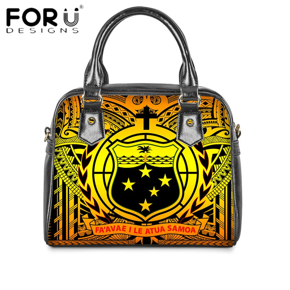 

FORUDESIGNS/Новое поступление Женская сумка-мессенджер из полиуретана Самоанская полинезийская принт Трайбл Дамская винтажная вечерние повсед...