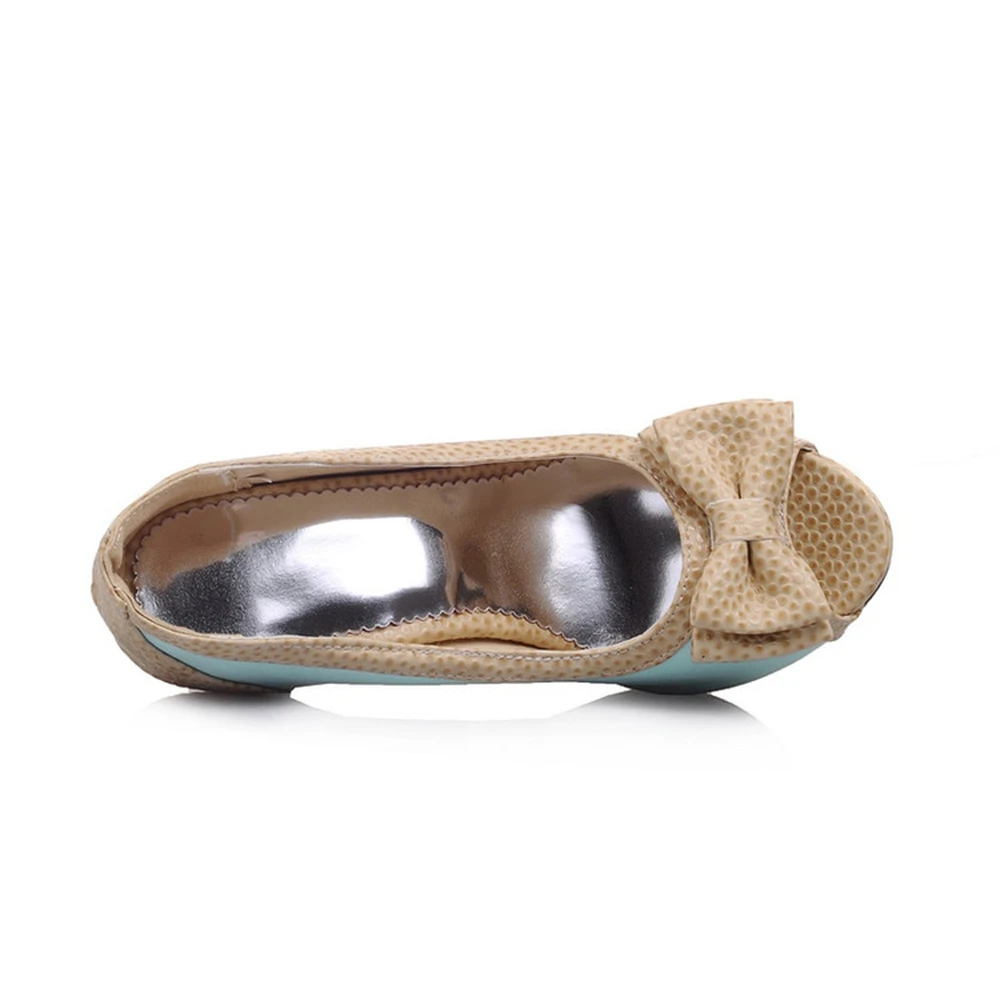 Женские босоножки на высокой платформе и каблуке бабочке высокие туфли лодочки