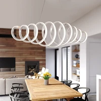 modern spiral pendant lights dining room kitchen home decor restaurant light hanging led pendant lamp fixture restaurant light