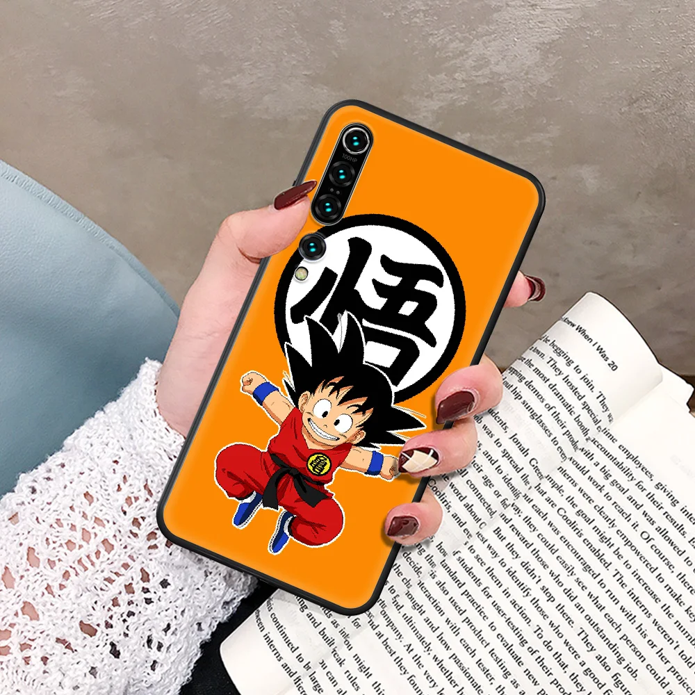 

Dragons Balls Z Super Son Goku Phone Case For Xiaomi Mi Note 10 A3 9 MAX 3 A2 8 9 Lite Pro Ultra black Back Silicone Shell Tpu