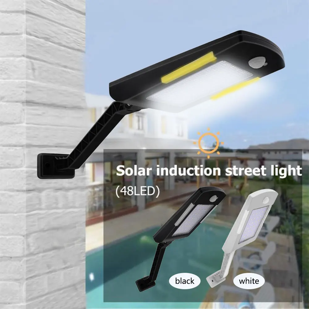 Солнечный настенный светильник 5 Вт 600лм светодиодные фонари для крыльца