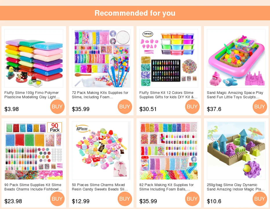 Пушистый слайм комплект 12 цветов поставки слаймов подарки для детей DIY Kit& ВЗРОСЛЫЕ Сенсорные игры игрушки для снятия стресса эластичные и мягкие для детей
