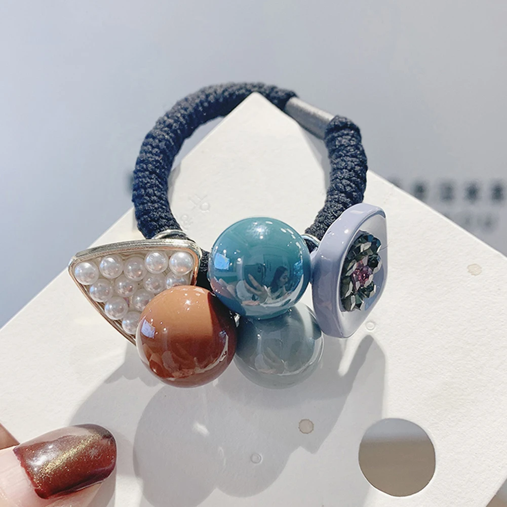 Резинка для волос Женская эластичная резиновые ленты аксессуары резинки девочек