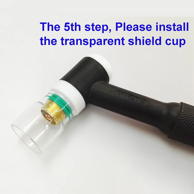 9X TIG Welding Stubby Gas Lens #12 Pyrex Cup Part For Tig WP-17/18/26 1/8 ~sale | Инструменты