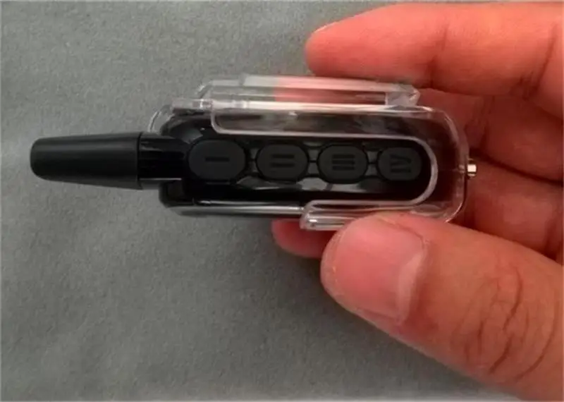 M7 двухсторонняя ЖК дисплей дистанционного Управление брелок + корпус держатель