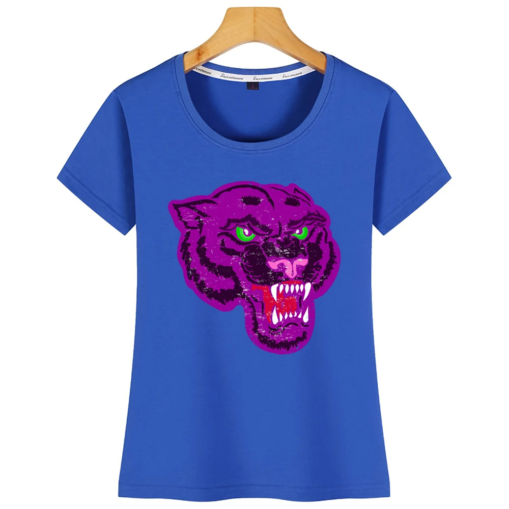 Топы Футболка женская розовая пантера хип хоп винтажная короткая футболка |