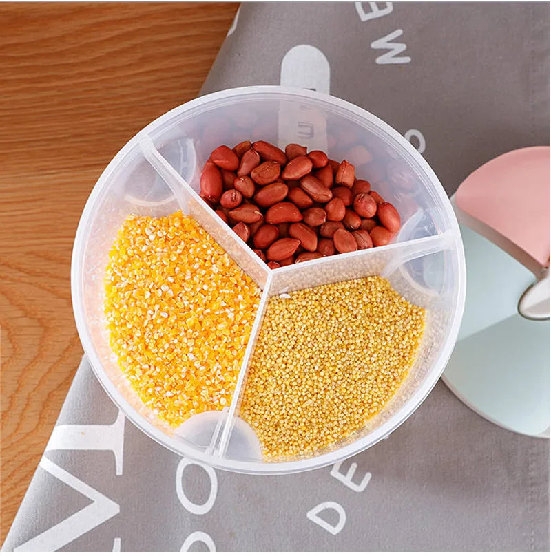 Коробка для хранения, коробка для хранения продуктов, кухонные принадлежности, бак для хранения зерна, пластиковый влагостойкий герметичный контейнер, прозрачная коробка для хранения