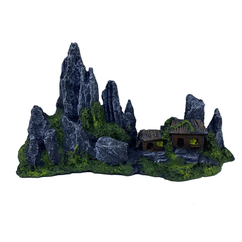 

Aquarium Decoration Accessories Fish Tank Landscaping Artificial Decorative Rocks Ornaments Simulation Rockery Aquascape Decor