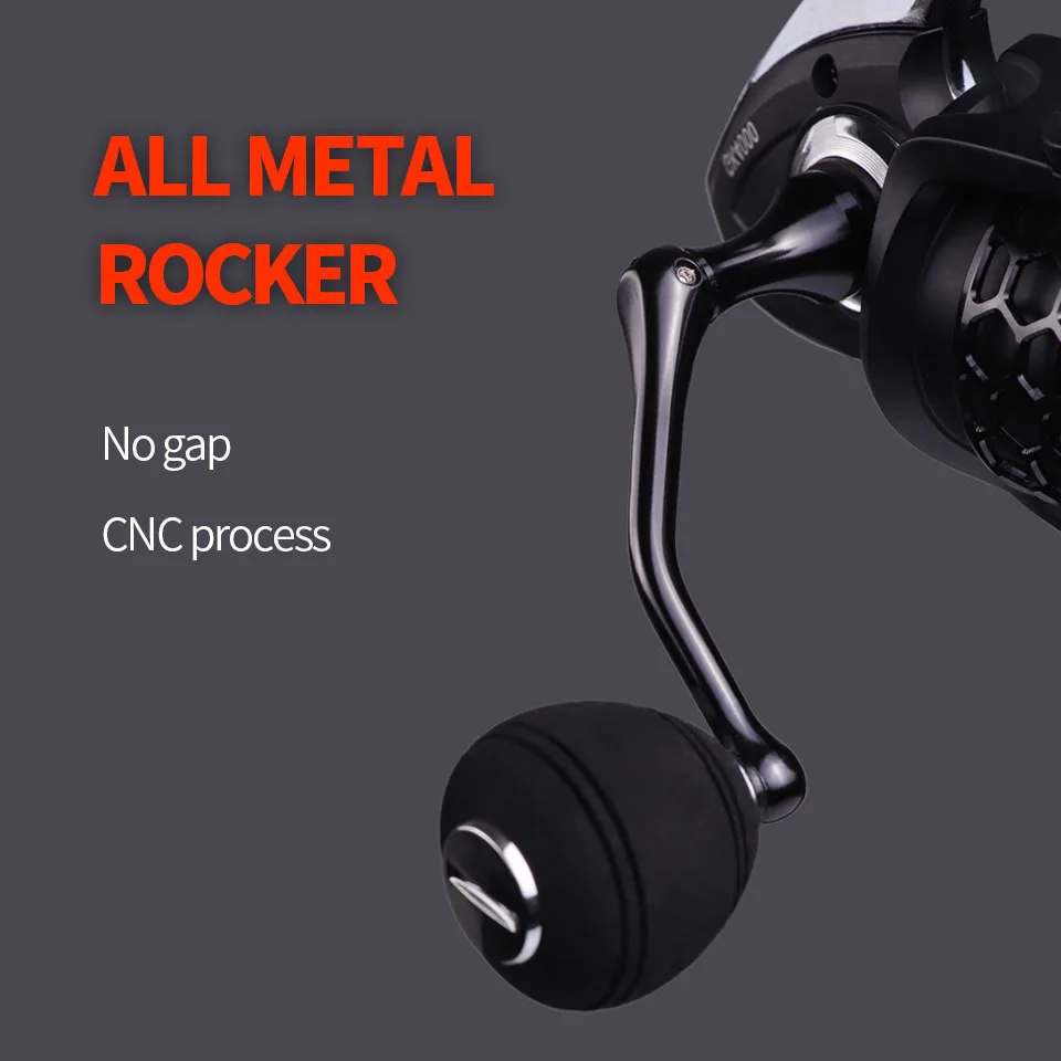 WALK FISH новая Рыболовная катушка модель 20: 1 металлическая с максимальным усилием