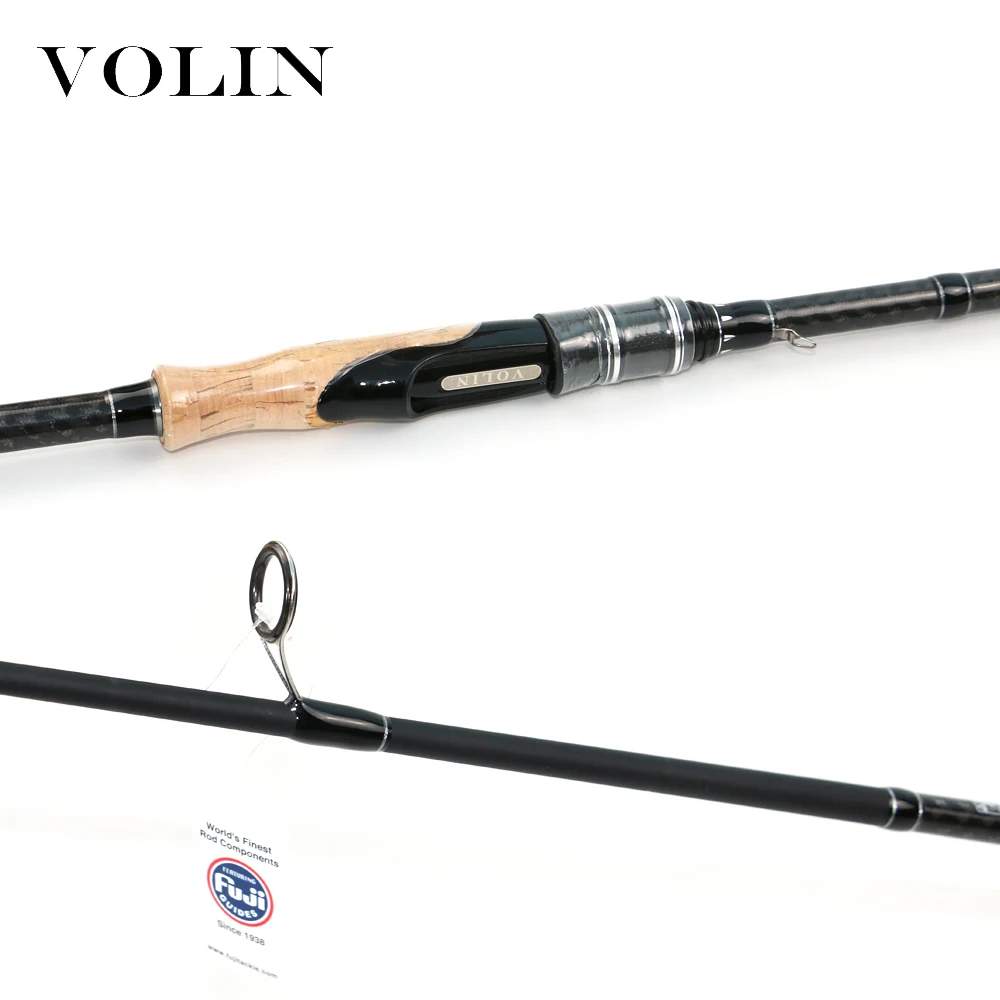 VOLIN Longcast спиннинговое удилище 1 98 м 2 4 Япония FUJI направляющее кольцо литое
