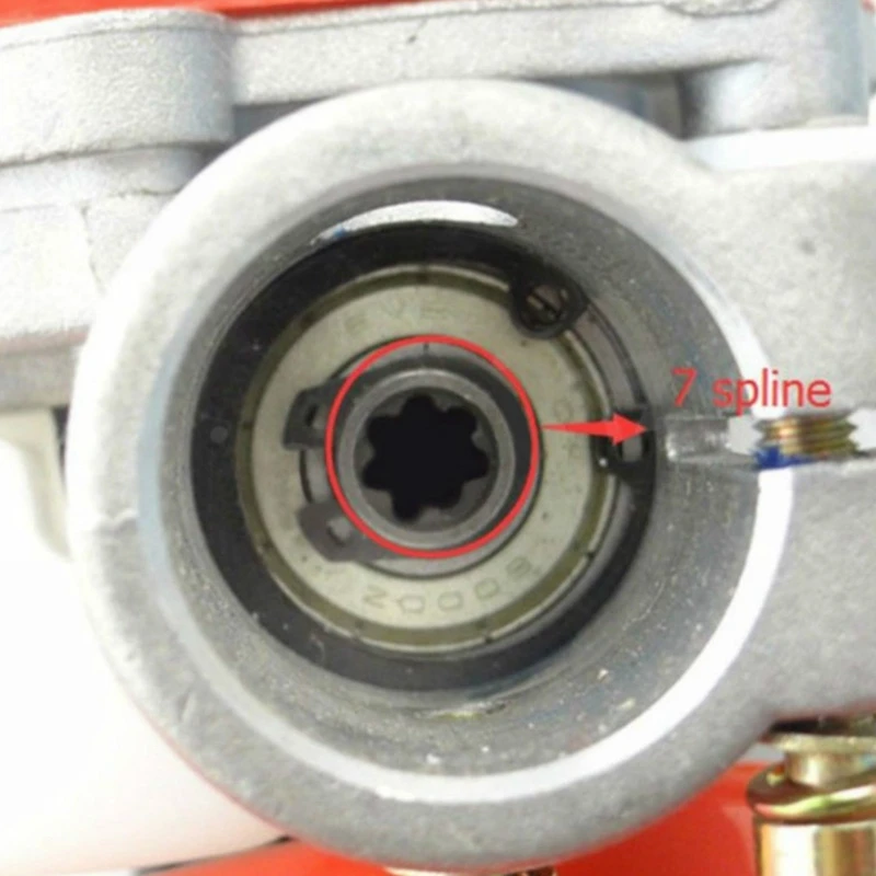 

26mm 7Spline Tree Chainsaw Gearbox Gear Head Pole Saw Replacement Part Forestry High Branches Garden Gearhead Cutter