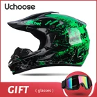 Мотоциклетный шлем UCHOOSE, подарок, профессиональный шлем для мотокросса, для езды по бездорожью