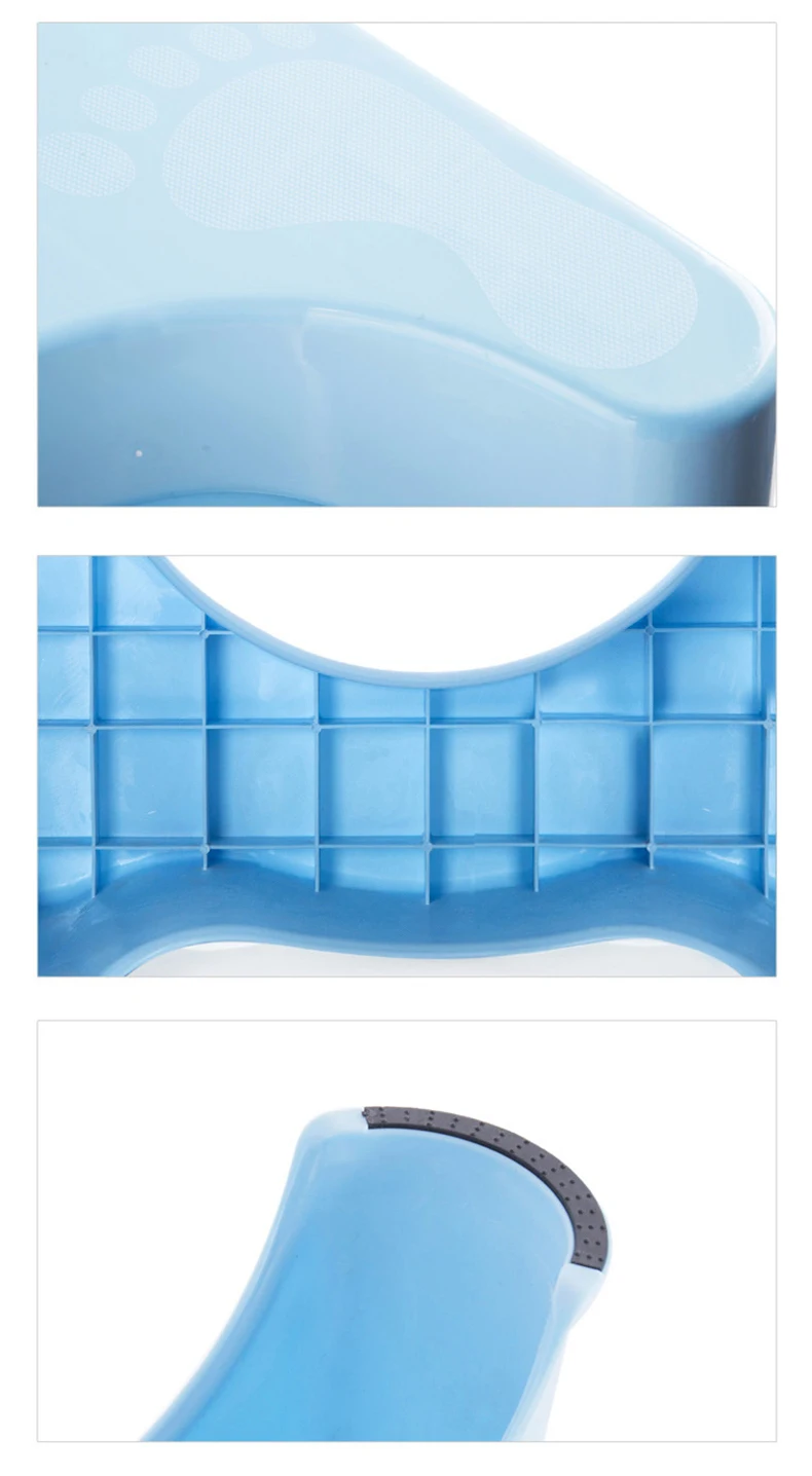 Унитаз сидячий табурет нескользящий для дома ванной комнаты утолщенный