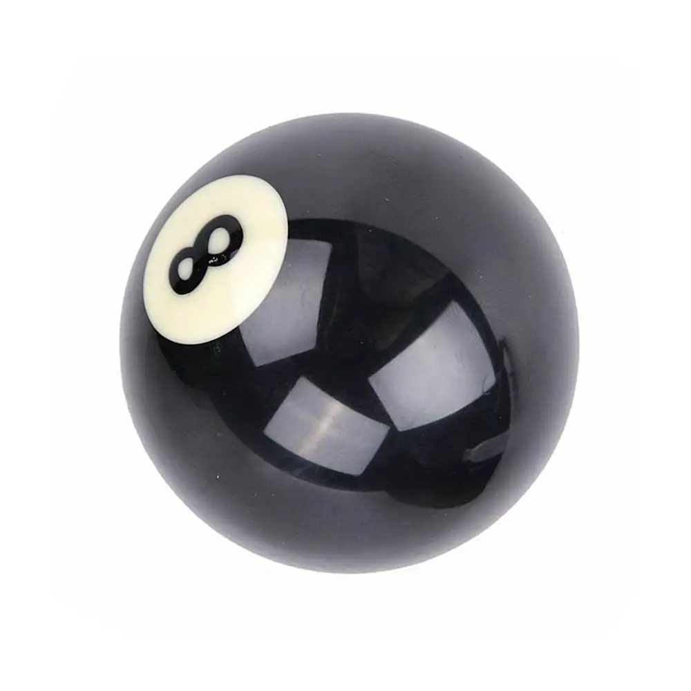 Стандартные черные шарики для 8 ми мячей диаметром 52 5 мм бильярда EA14 #8 сменные