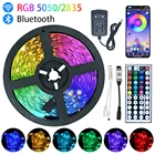 Светодиодные ленты Bluetooth Iuces LED RGB5050, водонепроницаемая, для рождества, гибкая лента для ламп, диод 5 м, 10 м, 15 м, 20 м, Wi-Fi, светодиодные фонари
