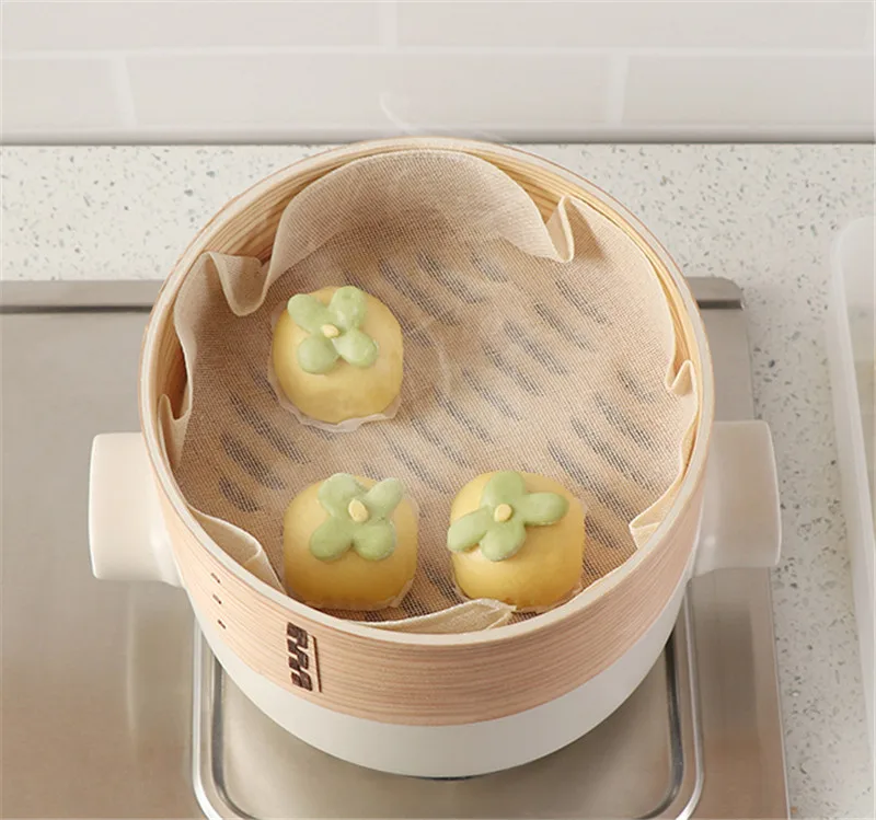 10 шт. 16-80 см набор больших хлопковых ковриков для отпаривания пельменей парочки