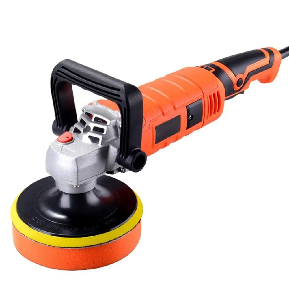 1580W 220V Grinder Mini Polishing Machine Car Polisher Sanding Machine Orbit Polish Adjustable Speed Sanding Waxing Power Tools