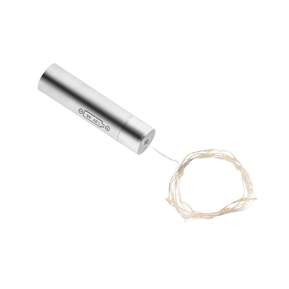 Гирлянсветильник с пробкой для бутылки стеклянной свадебное украшение