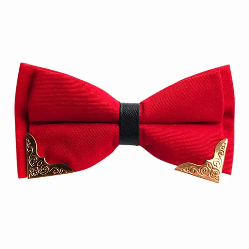 Металлический бантик для головы Галстуки жениха Мужчины Женщины Бабочка